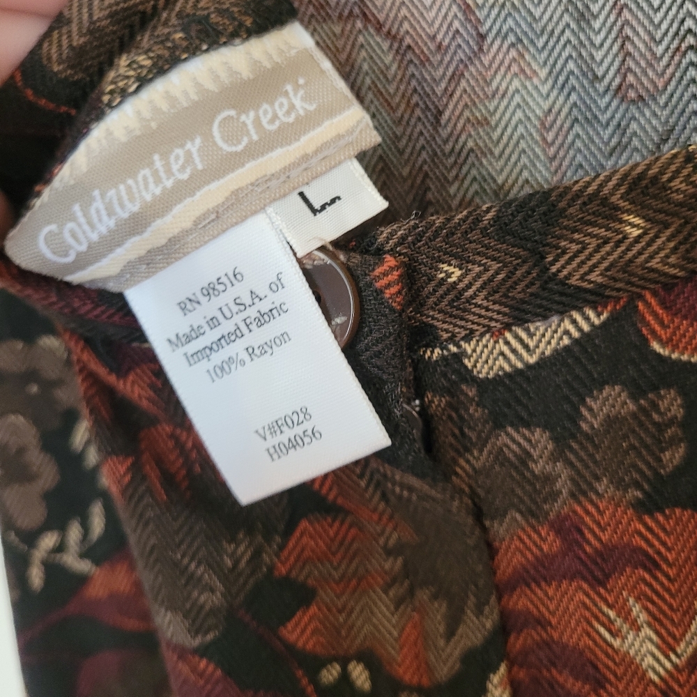 Vintage col water creek maxi skirt